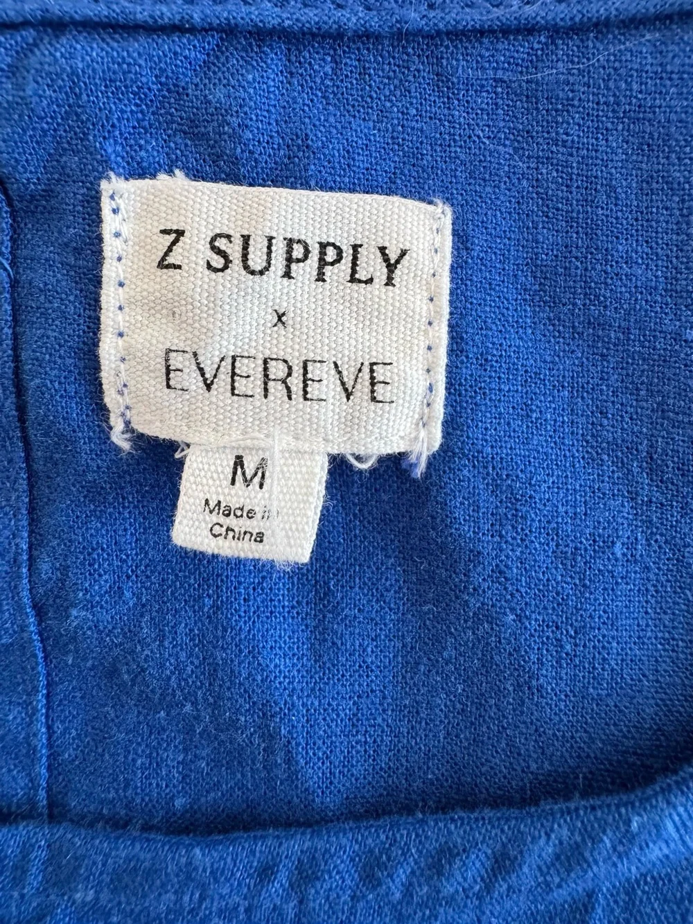 Z Supply Tessa Linen Blend Sleeveless Top